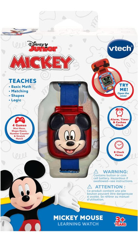 Disney Reloj Interactivo Mickey Mouse Juegos Vtech 2023