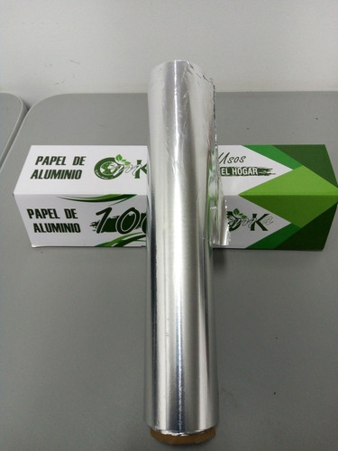 Papel Aluminio Rollo 80 Mts / Alcasa Foil Disponible