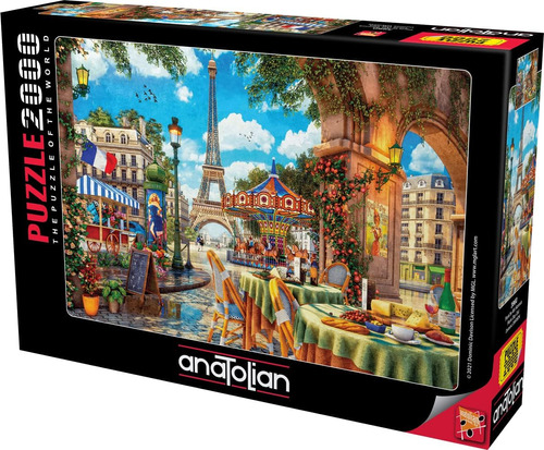 Anatolian Puzzle - Paris Day Out, Rompecabezas De 2000 Pieza