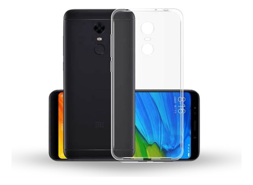 Funda Para Xiaomi Redmi 5 Plus Transparente Flexible Premium Transparente Lisa