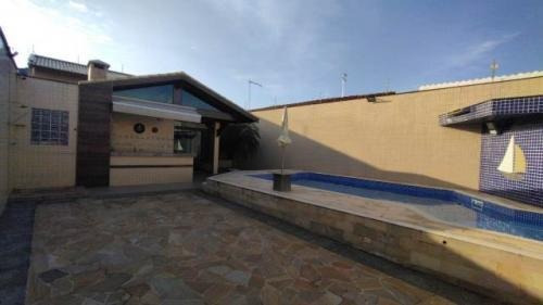 Imagem 10 de 14 de Casa Com Piscina No Baln Gaivota, Em Itanhaém, Lado Praia.