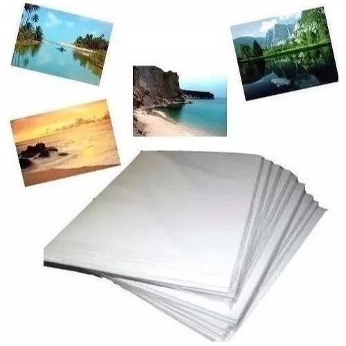 Papel Fotográfico Premium A4 Glossy 180g 50 Folhas Atacado