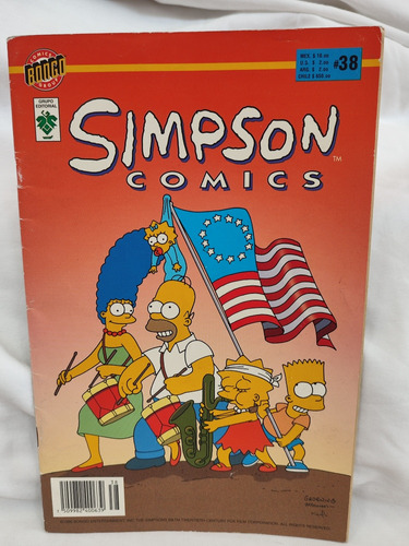 Revista Comics Los Simpson 38 Firmada 