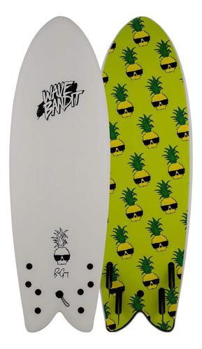 Ben Gravy Retro Fish 5'8 , Blanco (modelowb58-bg-wh18)