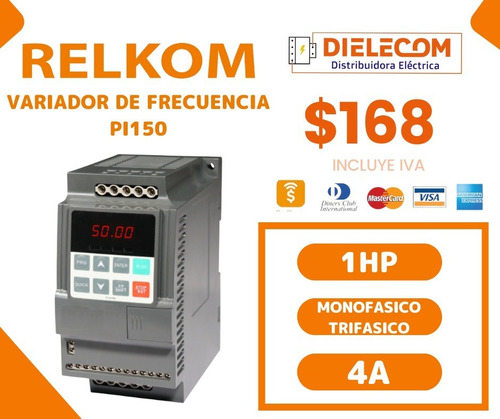 Imagen 2 de 10 de Variador De Frecuencia 1hp 2hp 3hp 5hp 7.5hp 10hp