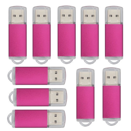 Kootion 10 X 1gb Usb 2,0 Unidades Flash Rectángulo Pulgar Pe