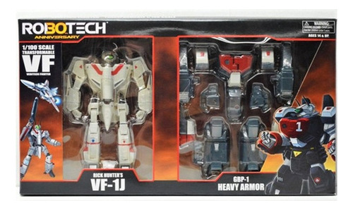 Figura Toynami Robotech Heavy Armor 1/100,rick Hunter-gbp-1j