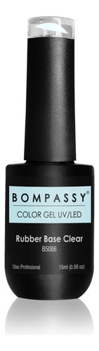 Bompassy Esmaltes Semipermanentes - Cruelty Free X 15 Ml Color RIBBER BASE
