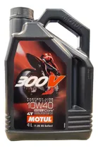 Comprar Aceite Motor Motul Sintetico 300v 10w40 4t Racing 4l Delcar®