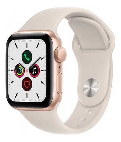 Apple Watch Se Gps 40mm Gold Aluminum Case With Starlight 