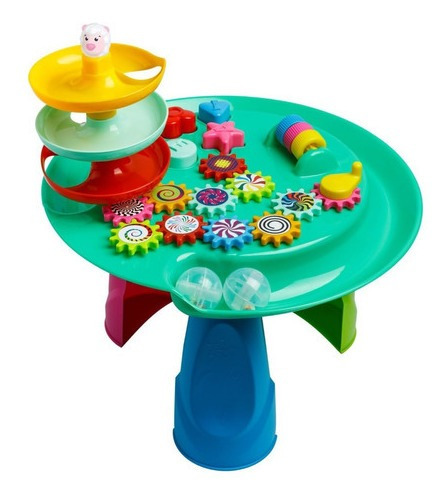 Baby Play Mesa Didática Divertida Escorregador Bola Infantil