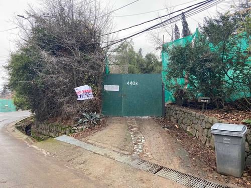 Hermoso Terreno En Lo Curro Vitacura (63870)