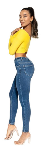 Skinny Jeans Slim Fit Premium Moda Para Dama