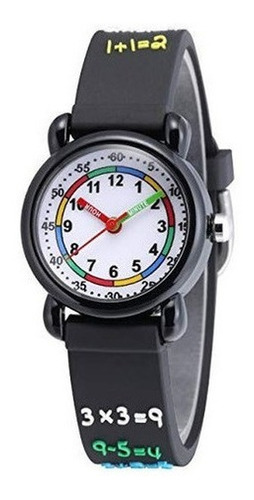 Reloj De Pulsera Para Nios De 3 A 8 Aos Analogico Con Corr