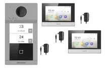 Comprar Video Portero Ip Wifi 2 Apartamentos Hikvision -electrocom-