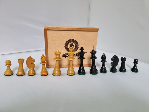 Ajedrez Jaque Mate 7 Con Tablero De Madera 40 X 40