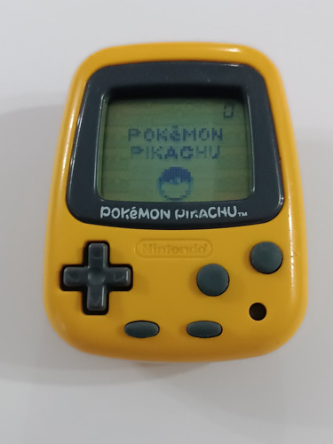 Consola Nintendo Pokémon Pikachu 1998 Tipo Gameboy Tamagochi