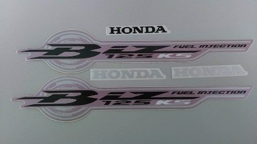 Kit Jogo Adesivo Honda Biz 125 Ks 10 Rosa   Frete R$9,90