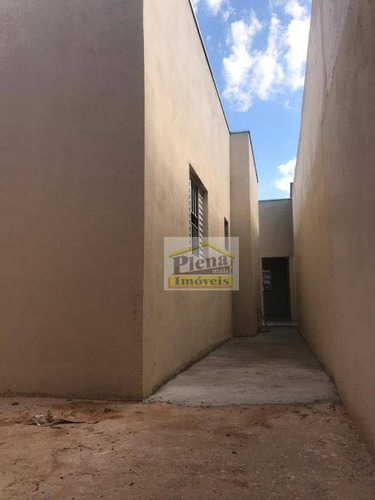 Casa Com 2 Dormitórios À Venda, 65 M² - Jardim Viel - Sumaré/sp - Ca4027