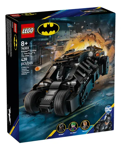 Lego Tumbler De Batman Vs. Two-face Y The Joker (76303)
