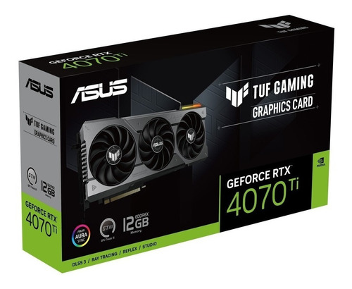 Tarjeta de video Nvidia Asus TUF Gaming GeForce RTX 40 Series RTX 4070 Ti 12GB