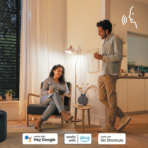 Imagen 5 de 10 de Lampara Led Inteligente Philips Wifi Smart Color E27
