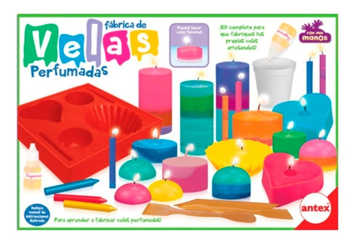 Imagen 2 de 4 de Juego Fábrica De Velas Perfumadas Juguete Antex Educando