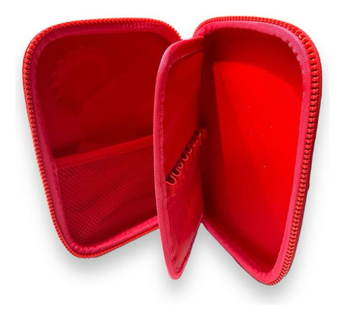 Cartuchera Escolar 1 Piso Peppa En Skate 3d Color Rojo