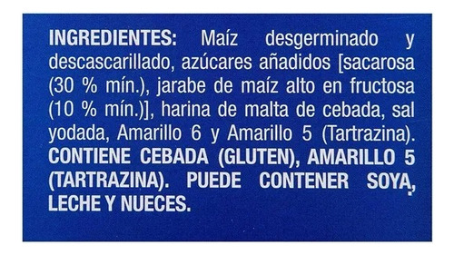 5 Pzas Cereal Great Value Azucaradas Hojuelas De Maíz 620 G