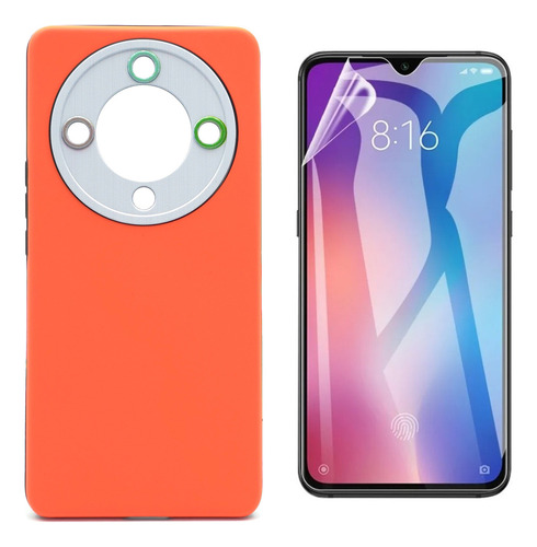 Funda + Mica Para Honor Magic 5 Lite Case Uso Rudo Grueso