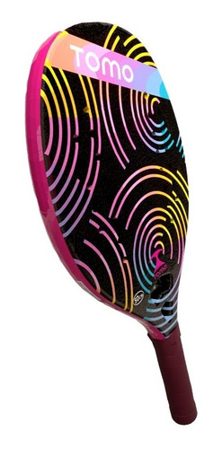 Space Raquete Beach Tennis Carbono 12k Leve E Capa - Tomo