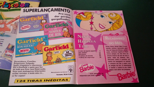 Lote De 3 Revistas Da Barbie Mattel 1994 21,22,26