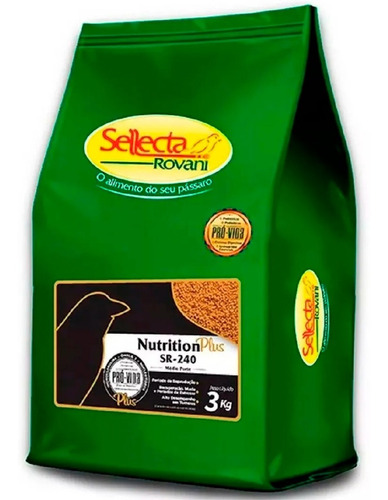 Nutrition Plus Sr-240 3kg Selo Pro Vida Trinca Ferro