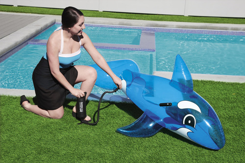 Ballena Inflable Gigante Pileta Bestway Color Azul