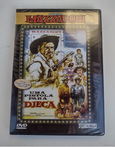 Dvd Mazzaropi - Uma Pistola Para Djeca - Lacrado 