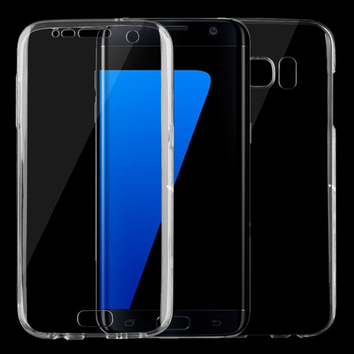 Funda De Tpu Transparente Para Galaxy S7 Edge/g935 De 0,75 M