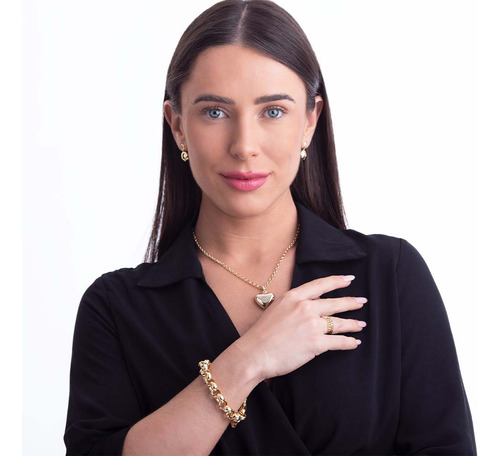 Gargantilha Portuguesa De 3.9mm Em Ouro 18k Com 70cm 70,0 Cm