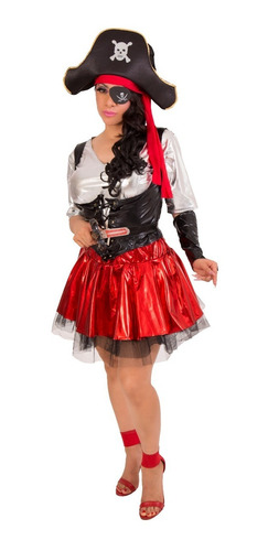 Disfraz De Pirata Sexy Vestido Para Dama Halloween | Meses sin intereses