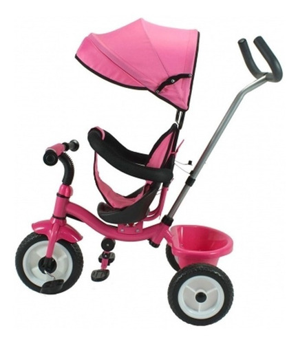 Imagen 2 de 2 de Triciclo multifuncional Bebitos Clásica XG-6419 rosa