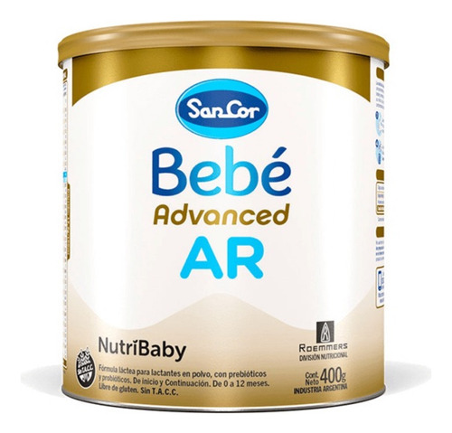 Leche En Polvo Bebé Advanced Anti Reflujo Sancor Bebé