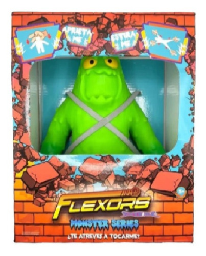 Imagen 7 de 7 de Figura Flexors Stretchapalz Coleccionable Estira Btf