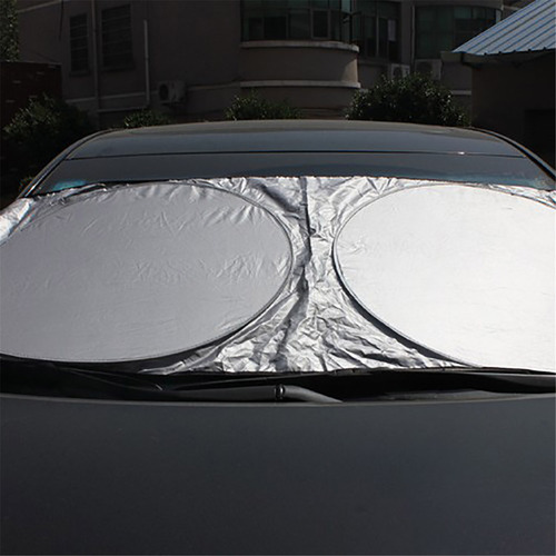 Parasol De Coche De Doble Anillo Revestido Con Tope Frontal