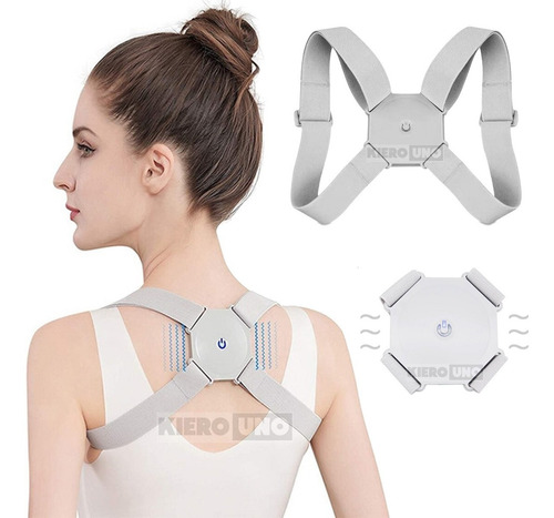 Imagen 3 de 9 de Corrector Postural Inteligente Sensor Mujer Hombre Usb