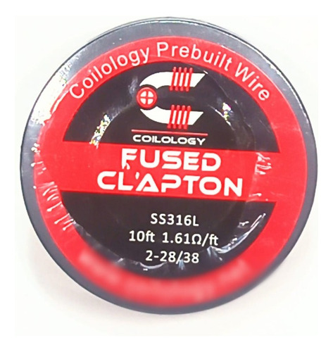 1 Cable Acero Inoxidable Ss Coilo 2-28/38 Fused Clapton 3m