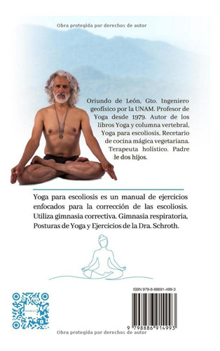 Yoga Para Escoliosis (spanish Edition)