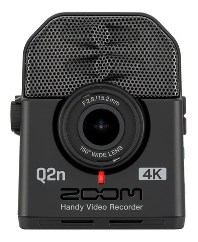 Imagem 1 de 5 de Câmera de vídeo Zoom Q2N- 4K NTSC/PAL black