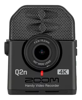 Cámara de video Zoom Q2N- 4K NTSC/PAL black