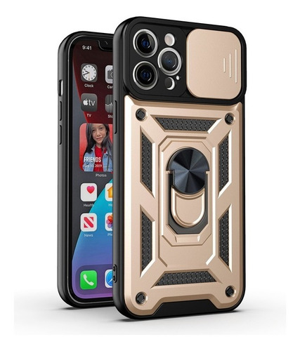Bumper Uso Rudo Con Soporte Anillo Protector Lente De Camara