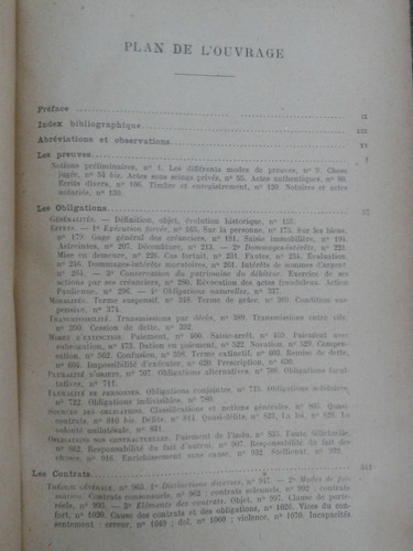 Imagen 7 de 10 de Traite Elementaire De Droit Civil * Marcel Planiol * 3 Tomos