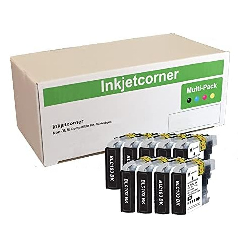 S De Tinta Compatibles De Reemplazo Lc103xl Blc103 Bk (...